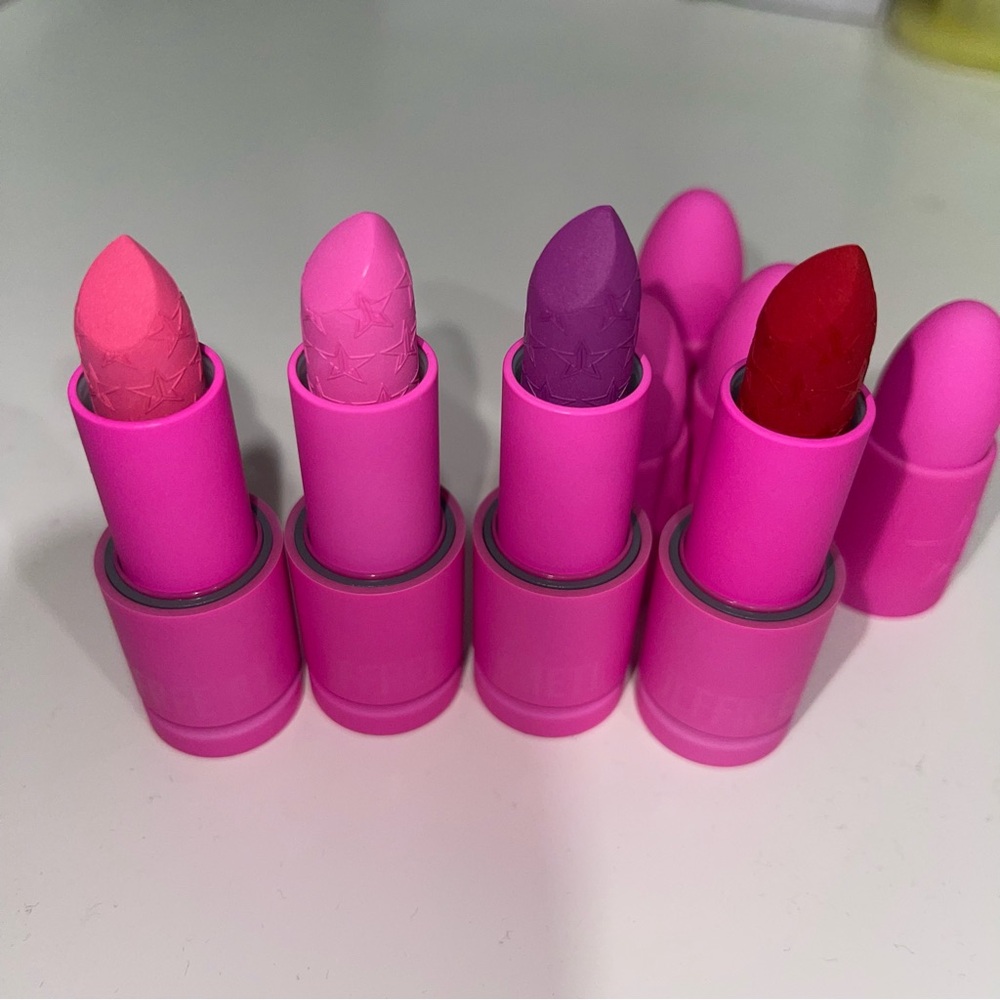 Jeffrey Star Velvet trap lipsticks bundle